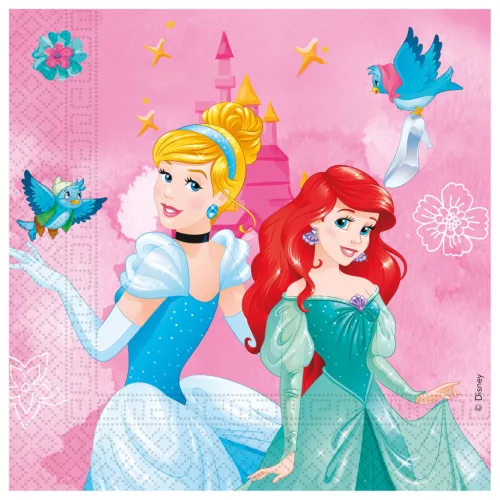 Disney Hercegnők Live Your Story szalvéta 20 db-os 33x33 cm FSC