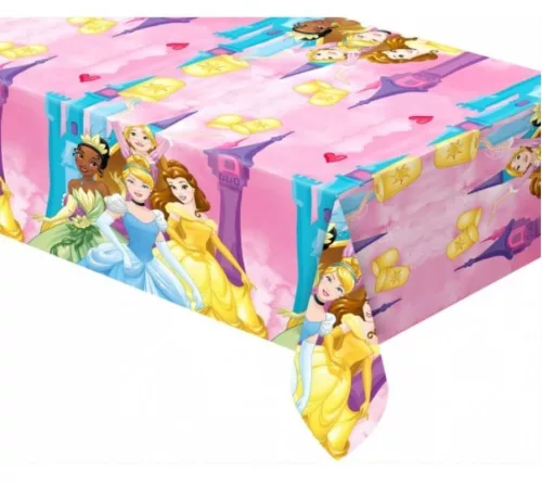 Disney Hercegnők Live Your Story műanyag asztalterítő 120x180 cm