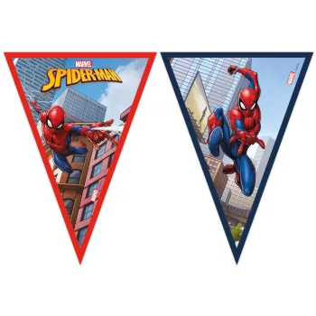 Pókember Crime Fighter zászlófüzér FSC 2,3 m