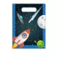 Űr Rocket Space ajándéktasak, ajándékzacskó 6 db-os