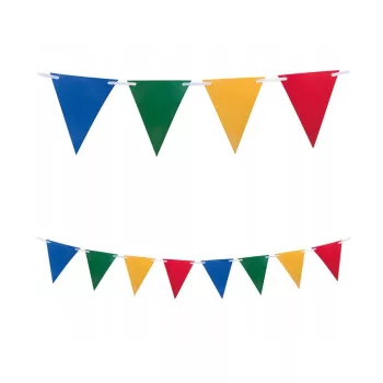 Színes Multicolor zászlófüzér FSC 2,3 m