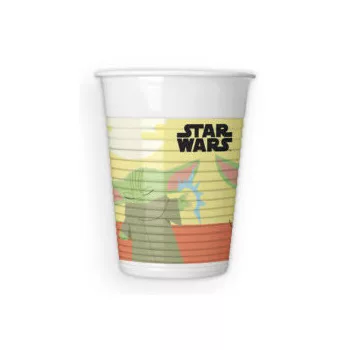 Star Wars The Mandalorian műanyag pohár 8 db-os 200 ml