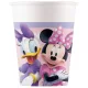 Disney Minnie Junior Cute papír pohár 8 db-os 200 ml FSC