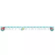 Disney Hercegnők, Ariel Curious Happy Birthday felirat FSC 2 m