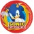 Sonic a sündisznó Sega papírtányér 8 db-os 20 cm FSC