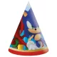 Sonic a sündisznó Sega parti kalap, csákó 6 db-os FSC