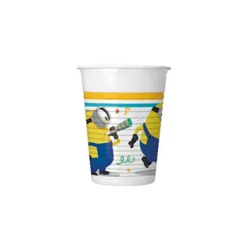 Minyonok The Rise of Gru műanyag pohár 8 db-os 200 ml