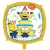 Minyonok Cake fólia lufi 46 cm