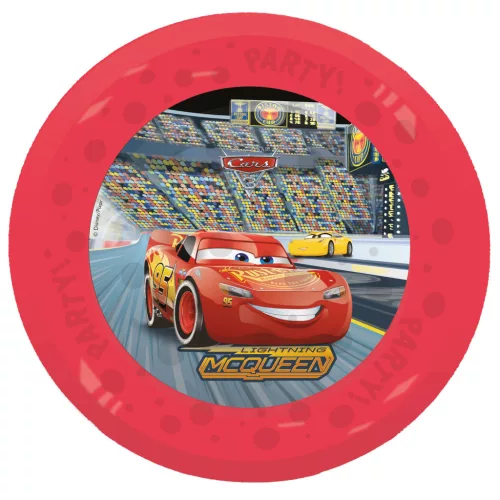 Disney Verdák Arena Race micro prémium műanyag lapostányér 4 db-os szett 21 cm