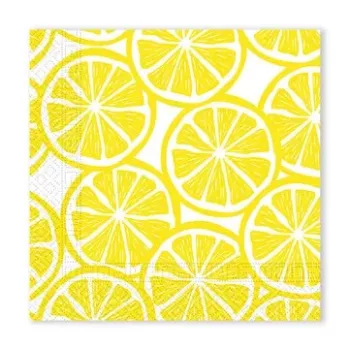 Citrom Slices szalvéta 20 db-os, 33x33 cm FSC