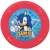 Sonic a sündisznó Sega micro prémium műanyag lapostányér 4 db-os szett 21 cm