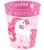 Unikornis Rainbow Colors micro prémium műanyag pohár szett 4 db-os 250 ml