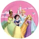 Disney Hercegnők Create Your World papírtányér 8 db-os 23 cm FSC