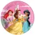 Disney Hercegnők Create Your World papírtányér 8 db-os 20 cm FSC