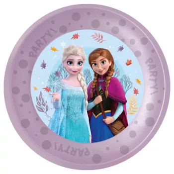   Disney Jégvarázs Idyllic Wonder micro prémium műanyag lapostányér 4 db-os szett 21 cm