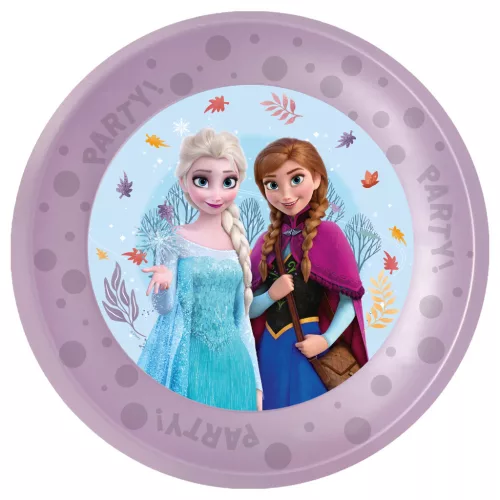 Disney Jégvarázs Idyllic Wonder micro prémium műanyag lapostányér 4 db-os szett 21 cm