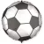 Focis Ball fólia lufi 46 cm