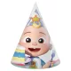 CoComelon Birthday parti kalap, csákó 6 db-os FSC