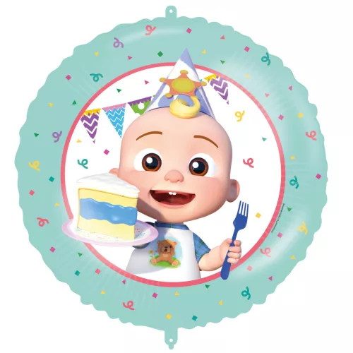 Cocomelon Birthday fólia lufi 46 cm