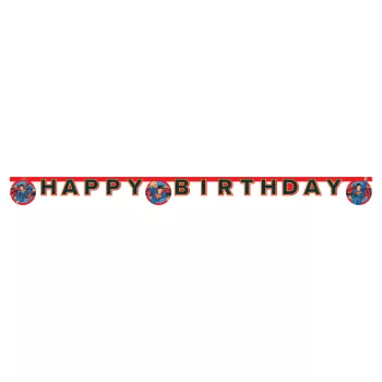 Superman Krypton Happy Birthday felirat 200 cm FSC