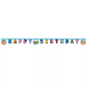 Stumble Guys Chaos Runner Happy Birthday felirat 200 cm FSC