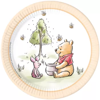   Disney Micimackó Loves Nature papírtányér 8 db-os 23 cm FSC