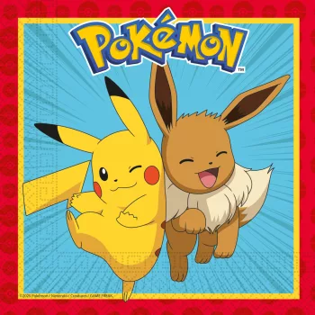 Pokémon Next Generation szalvéta 20 db-os 33x33 cm FSC