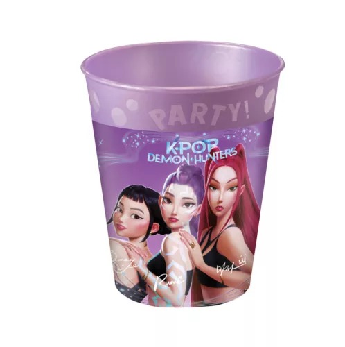 K-pop Démonvadászok Honmoon micro prémium műanyag pohár szett 4 db-os 250 ml