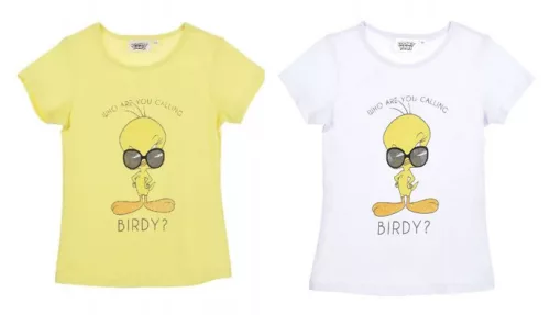 Bolondos dallamok Birdy rövid póló, felső 3 - 8 év / 98 - 128 cm