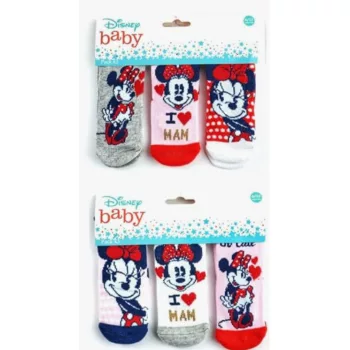 Disney Minnie Love Mam baba zokni 0-12 hó