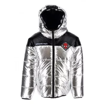   Pókember Silver gyerek bélelt kabát 3 - 8 év / 98 - 128 cm
