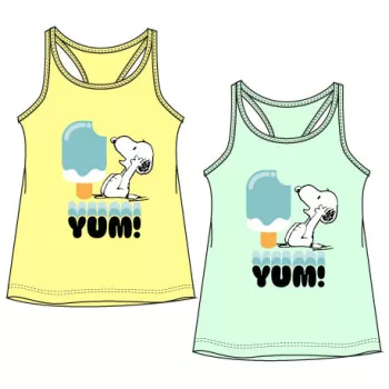   Snoopy Yum gyerek rövid póló, felső 6 - 12 év / 116 - 152 cm