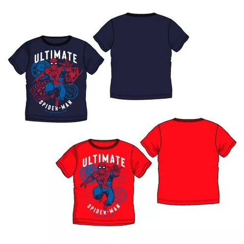 Pókember Ultimate gyerek rövid póló, felső 3 - 8 év / 98 - 128 cm