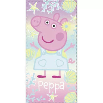   Peppa malac Shell fürdőlepedő, strand törölköző 70x140cm (Fast Dry)