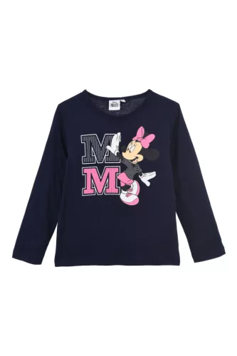 Disney Minnie Navy gyerek hosszú póló, felső 3 - 8 év / 98 - 128 cm