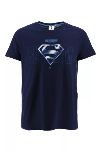 Superman Man of Steel férfi rövid póló, felső L