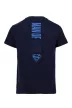 Superman Man of Steel férfi rövid póló, felső S