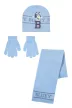 Bluey Happy gyerek sapka + sál + kesztyű szett 52-54 cm