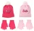 Barbie Pink flitteres gyerek sapka + kesztyű szett 52-54 cm