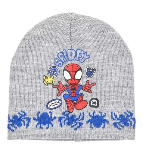Pókember Spidey Grey gyerek sapka 54 cm