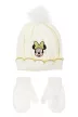 Disney Minnie Smile baba sapka + kesztyű szett 48-50 cm