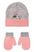 Disney Minnie Dots baba sapka + kesztyű szett 48-50 cm