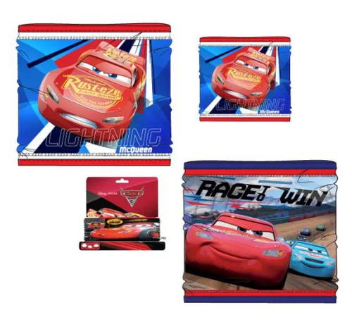 Disney Verdák Race gyerek sál, snood