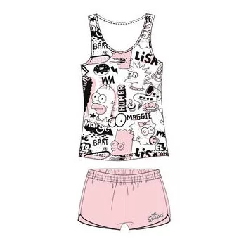 A Simpson család Pink női rövid pizsama S-XL