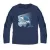 Ushuaia Whale, Bálna férfi otthoni póló S-XXL
