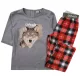 Ushuaia Farkas Wolf Grey férfi pizsama S-XXL