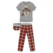 Ushuaia Farkas Wolf Grey férfi pizsama S-XXL