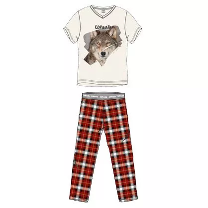Ushuaia Farkas Wolf férfi pizsama S-XXL