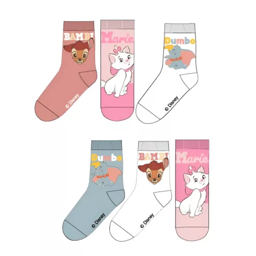 Disney Classics Cute gyerek zokni 23-34