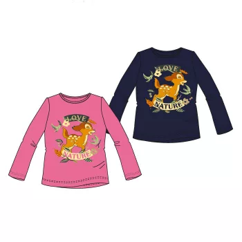   Disney Bambi Nature gyerek hosszú póló, felső 3 - 6 év / 98 - 116 cm